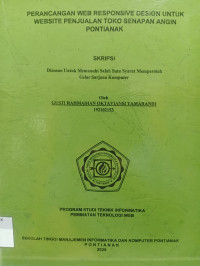 Image of Perancangan Web Responsive Design Untuk Website Penjualan Toko Senapan Angin Pontianak