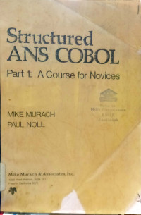 Image of Structured ANS COBOL